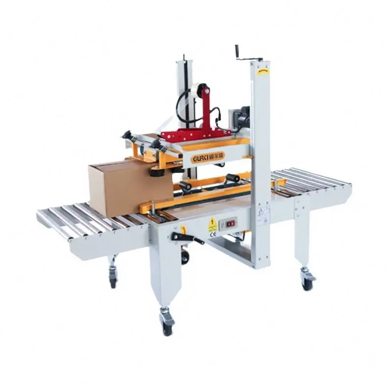 

TLF Semi Automatic Electric up Drive Carton Sealing & Strapping hine with Heat Sealing Easy to Operate