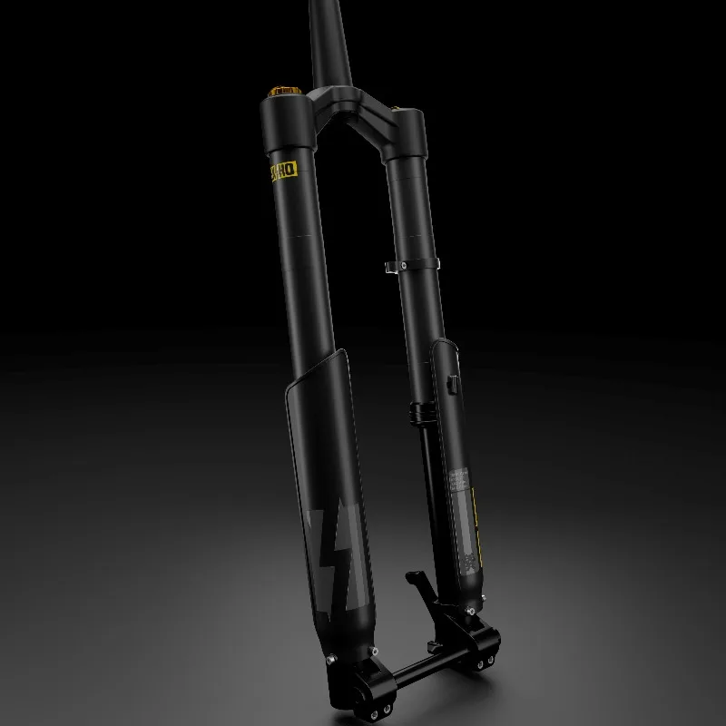 20/24/26/27.5/29 Inch Air Shock Bicycle Suspension Fork 28.6mm Straight Tube Manual Remote Lockout Snow Bike Fork