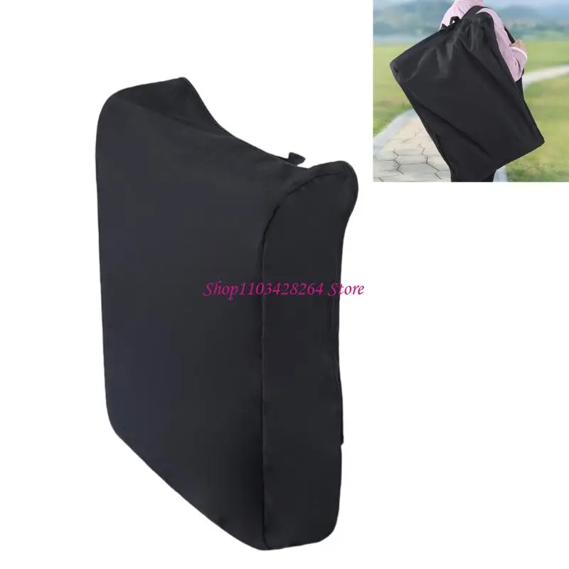 

Компактный складной рюкзак для хранения колясок, водостойкая ткань Оксфорд с регулируемыми лямками, черный