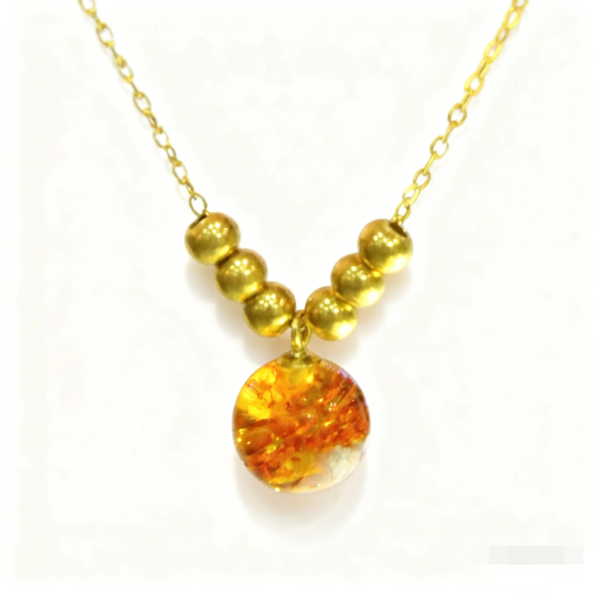 

Подвеска из янтаря из стерлингового серебра 925 пробы, уникальный подарок из натуральных ледяных хлопьев 9 мм