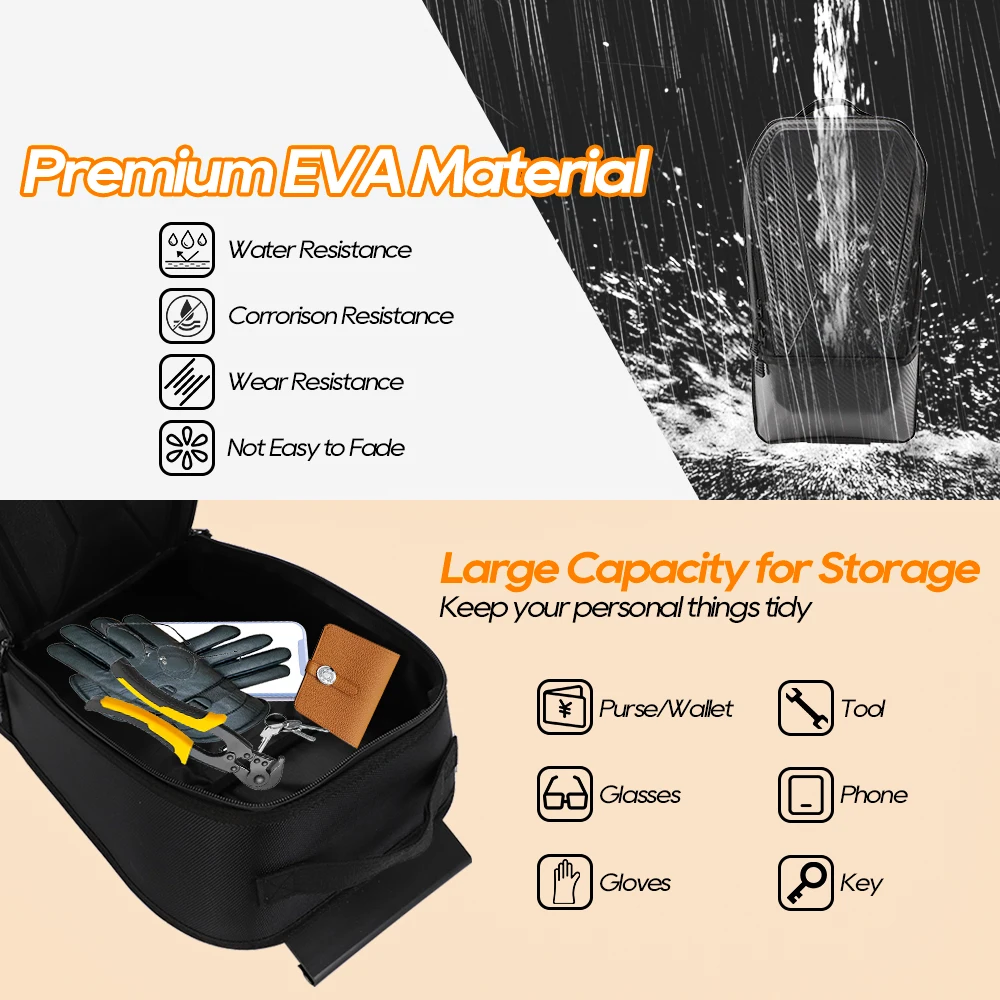 X3 Maverick Seat Center Shoulder Console Storage Cargo Bag For Can-Am Can Am Maverick X3 MAX XRS XDS 2017-2023 UTV Organizer