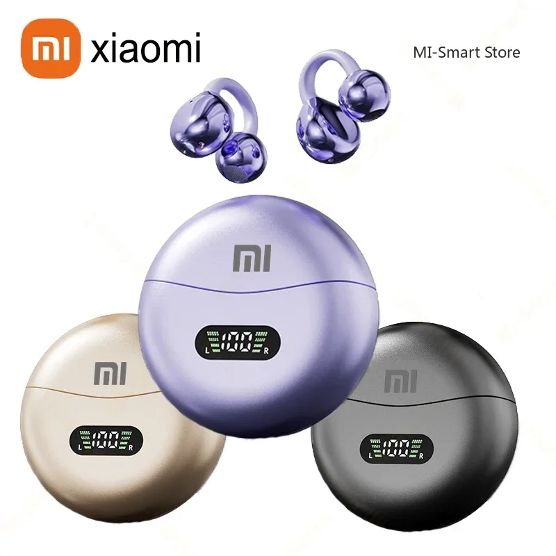 Xiaomi M79 Bluetooth5.4 Noise Cancelling Headphones Bone Conduction TWS Earbuds Sports Gaming Headphones Waterproof Headphones