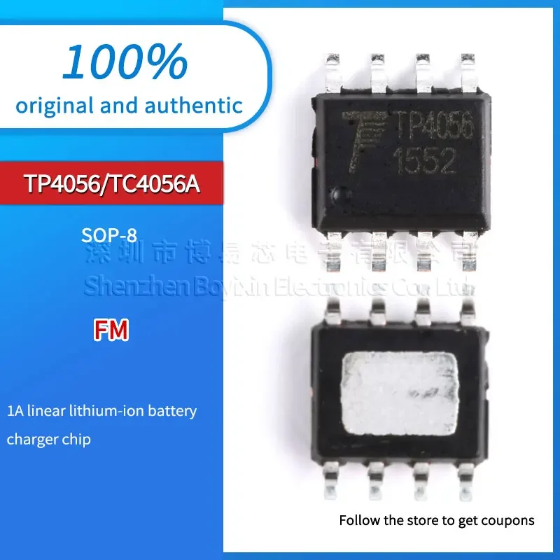 5 pcs TC4056A TP4056 TP4056E SMD SOP-8 original genuine