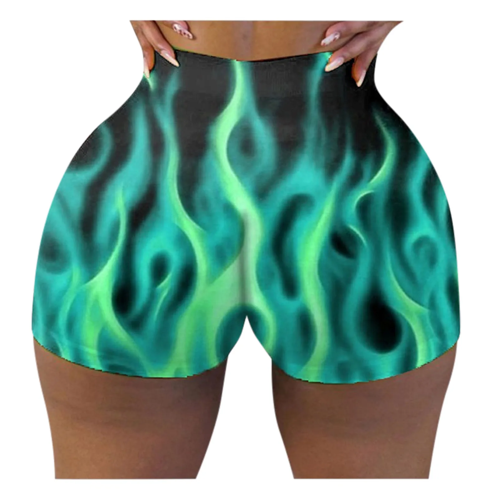 New HOT 3D Print Vortex Shorts Leggings Sport Women Fitness Sexy High Waist Yoga Pants Tights Running Workout Gym Leggin