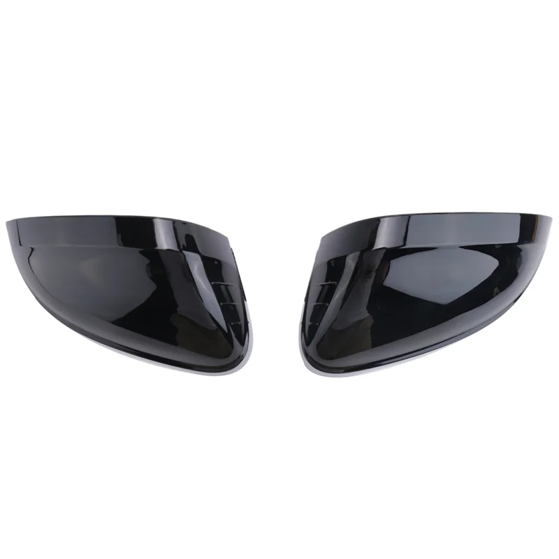 

BB-Car Bright Black Rear Mirror Cover Shell Cap With Auxiliary Hole Parts Accessories For A4L B9 2017-2021 8W0857527 8W0857