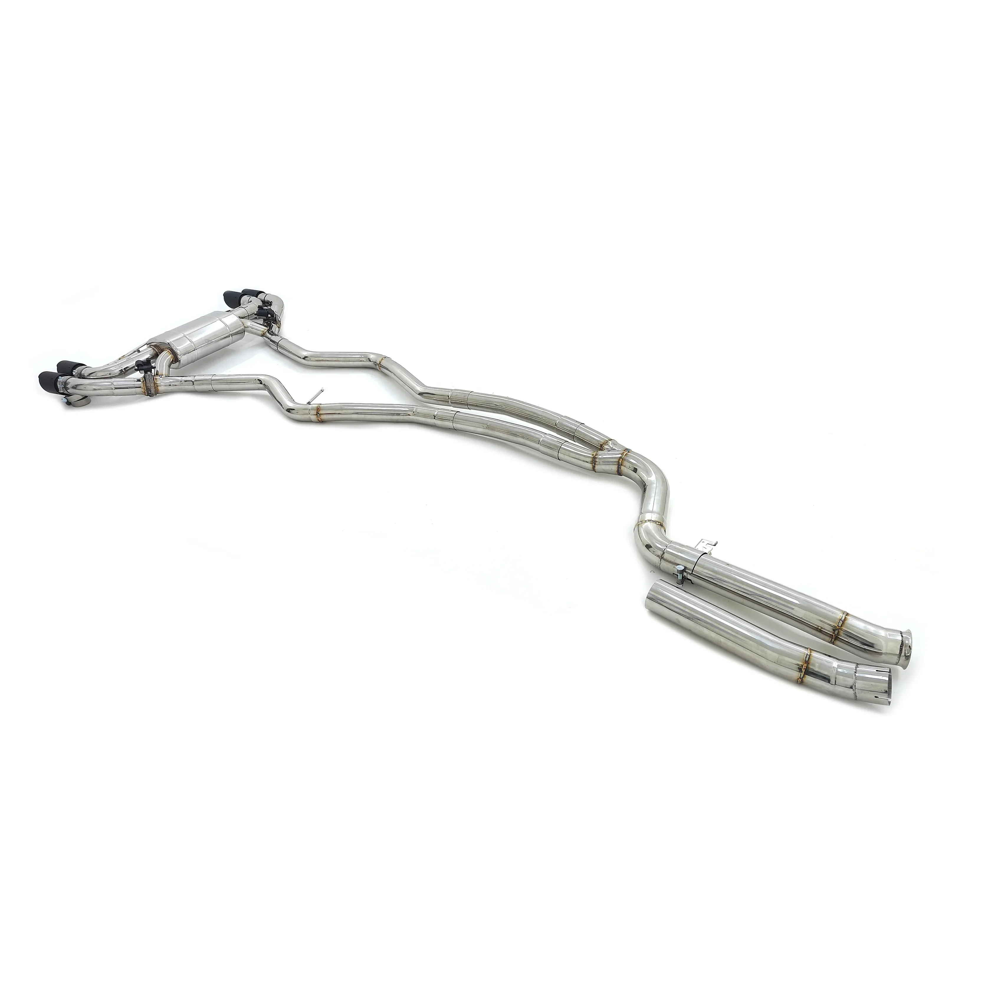 

Exhaust for BMW B58 G20 G22 M340i M440i 3.0T Valvetronic Muffler Auto Performance Parts SS304 Exhaust Pipe