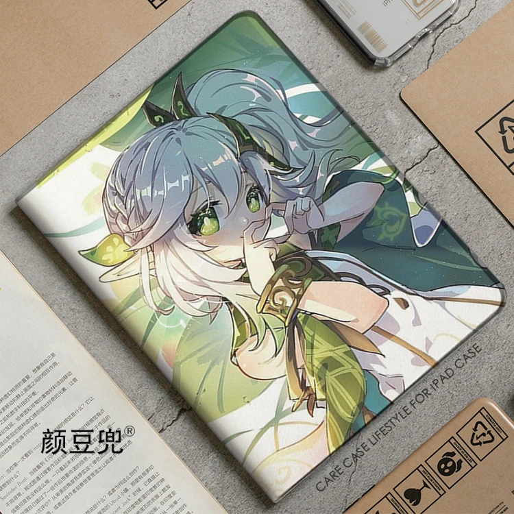 

Nahida Anime Genshin Impact Case For iPad Air 4 5 10.9 Mini 5 6 for 2022 12.9 Case Luxury Silicone For iPad Air 4 5 10.9inch