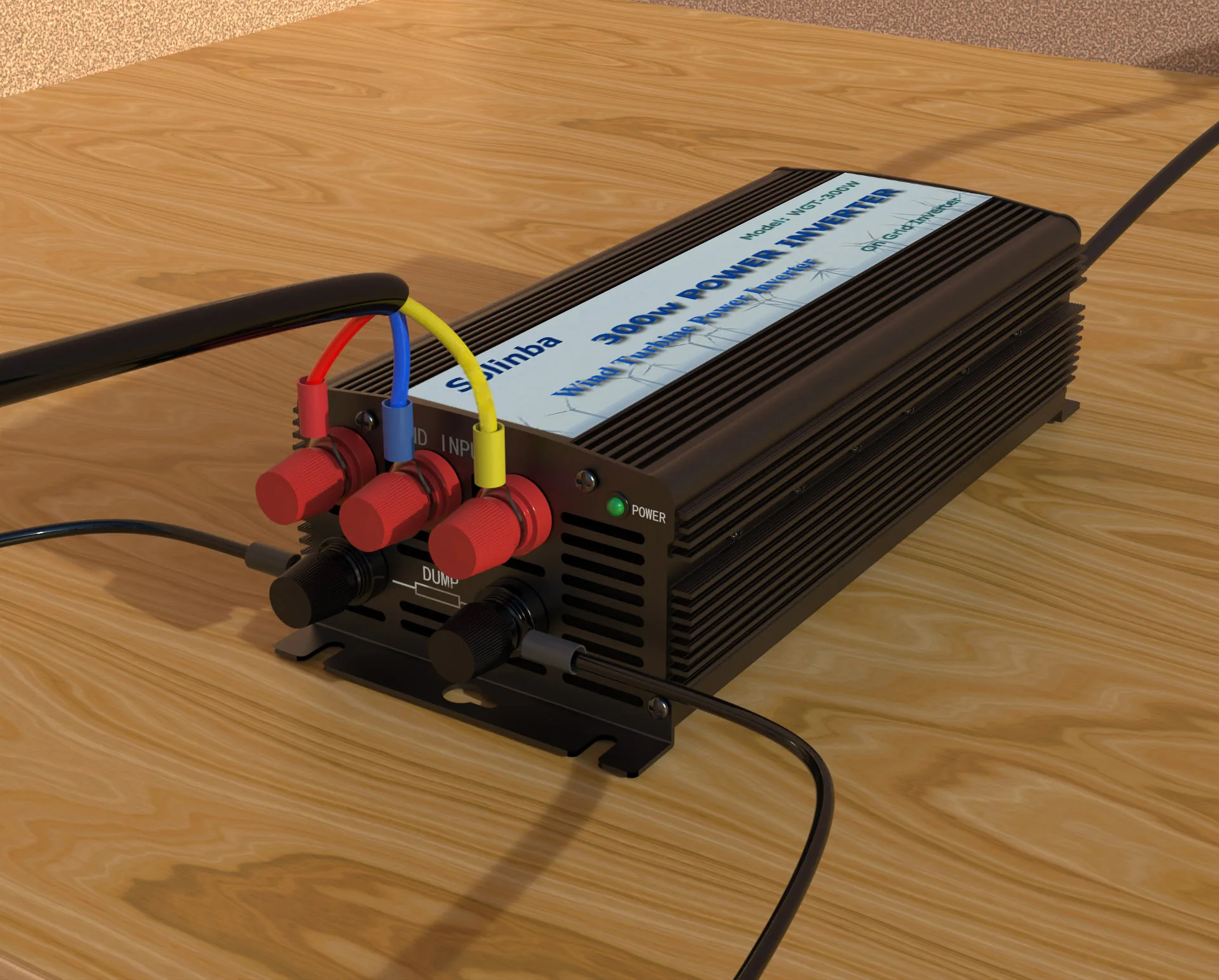 Imagem -04 - Grid Tie Inverter Generator 600w para Turbina Eólica 24v dc 2460v para Ac180260v com Power Meter Resistência de Travagem