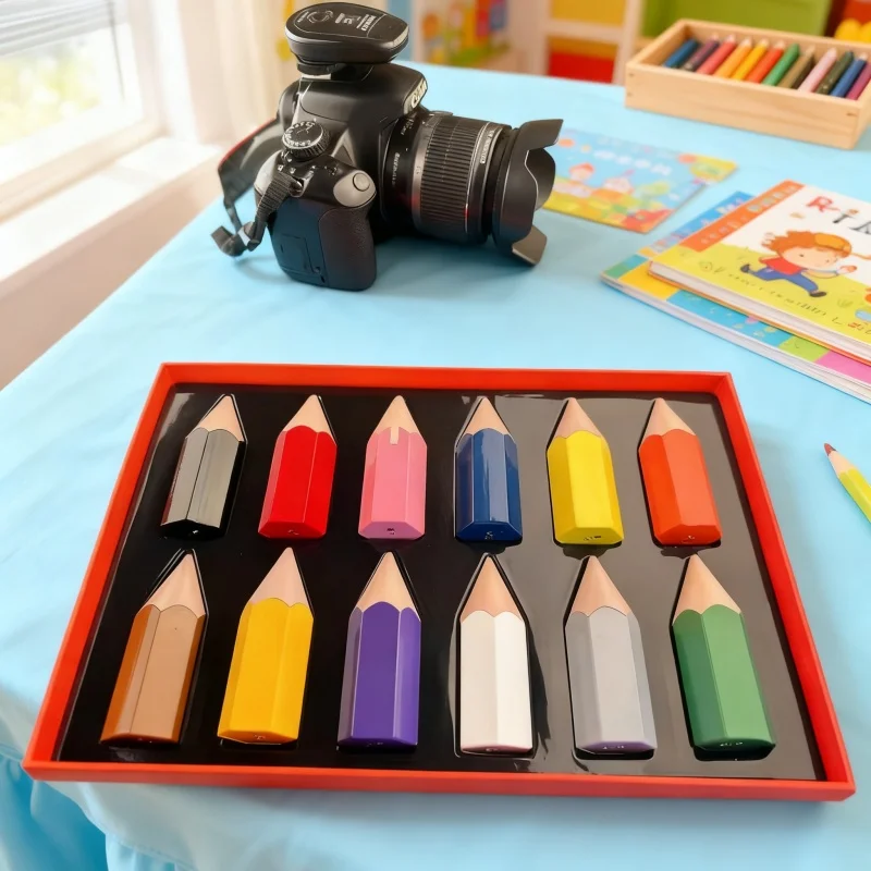 

Personalized Mini Cute Inflatable Lighter Windproof Jet Flame Pencil Portable Lighter Cigarette Accessories Smoking Gifts