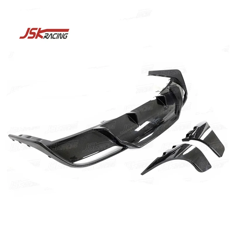 

Высококачественный задний диффузор JSK Style из карбона для Tesla Model 3 2023-2024: Модифицированный и улучшенный спойлер на бампер
