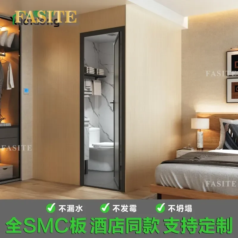Integrated Bathroom Household Integral Bath Nursing Home Engineering Finished Shower Room and Toilet Unit