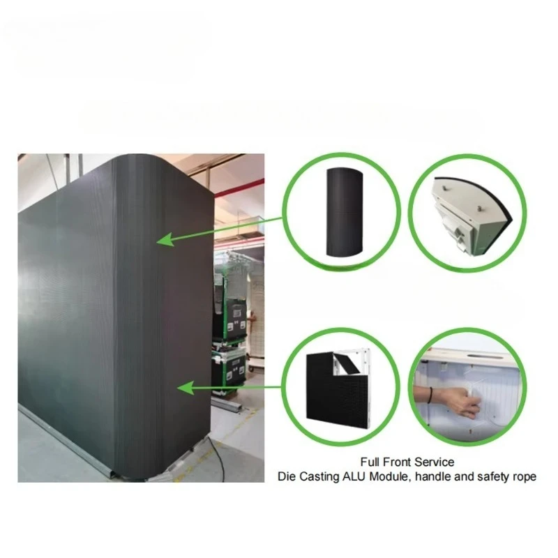 IP65 IP66 Waterproof 8000nit High Brightness SMD Outdoor Fixed Mount LED Display for Billboard Advertising