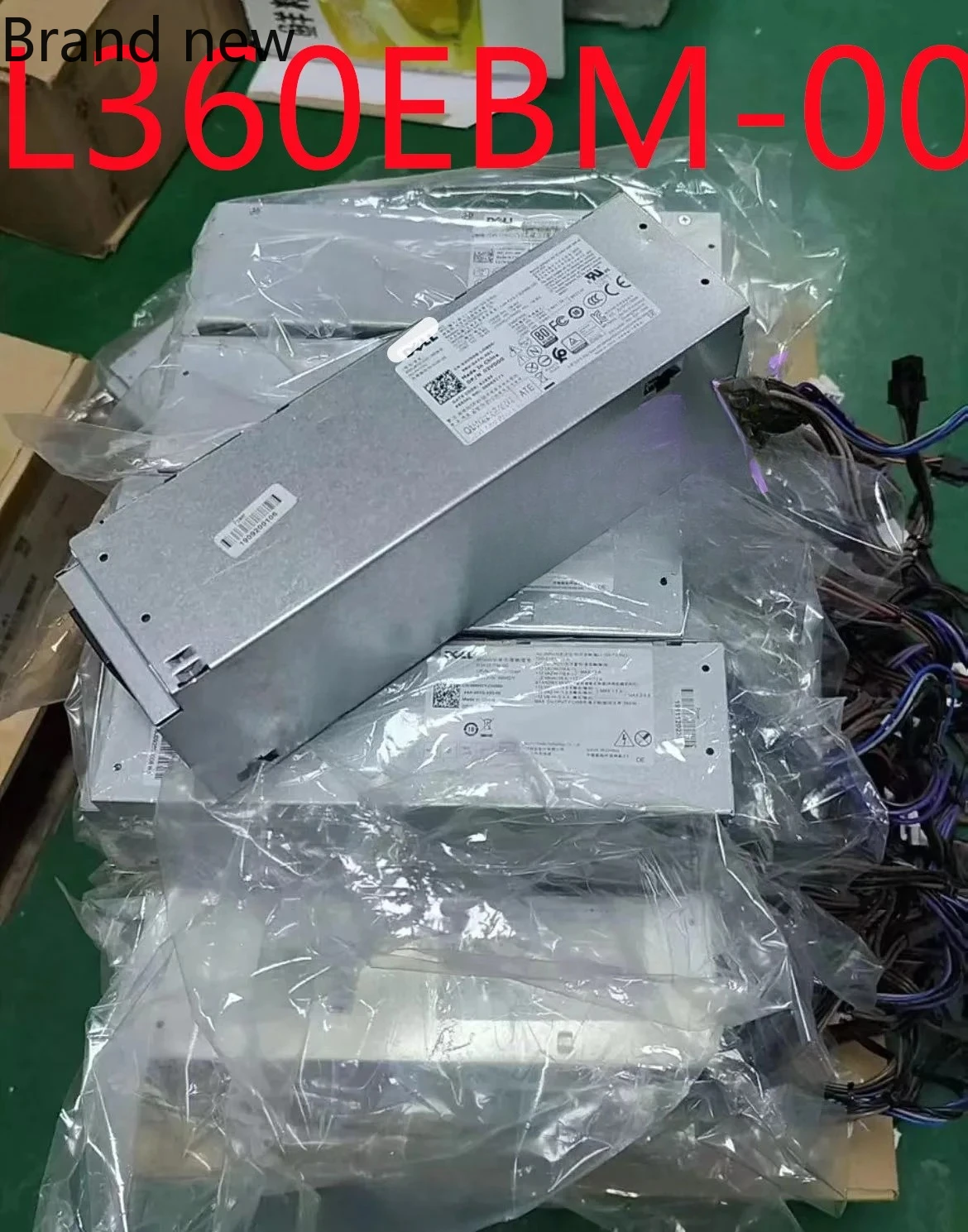 Nova fonte de alimentação original L360EBM-00 para DELL 3046 3040 3050 5050 MT 6Pin 360W fonte de alimentação PA-3361-2DB 2VD0G 02VD0G