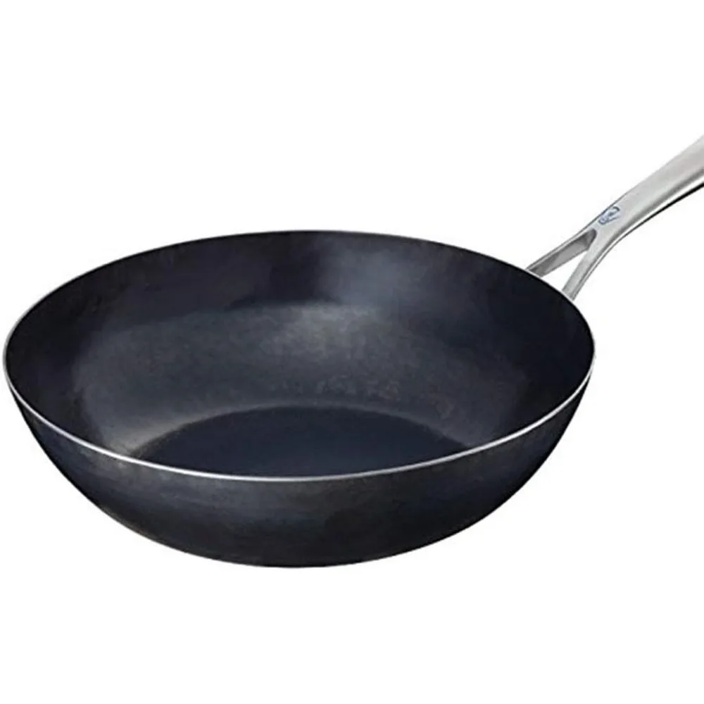 0325 Frigideira, Ferro, Hammered Pro, 11,8 polegadas (30 cm), Preto