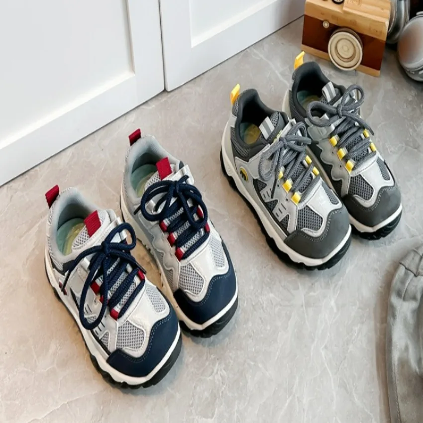 2026 Skin Upper Soft Kids Sneakers Boys Girls Elastic Surface Sports Shoes Non-slip Thick Sole Breathable Footwear for Leisure