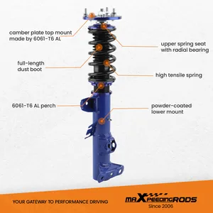 Coilovers-Schocks für die BMW Serie 3 E36 1992-1999 Einstellbare Höhenaufhängung Kit 8 Hauptfedern Springs BMW E36 - №6