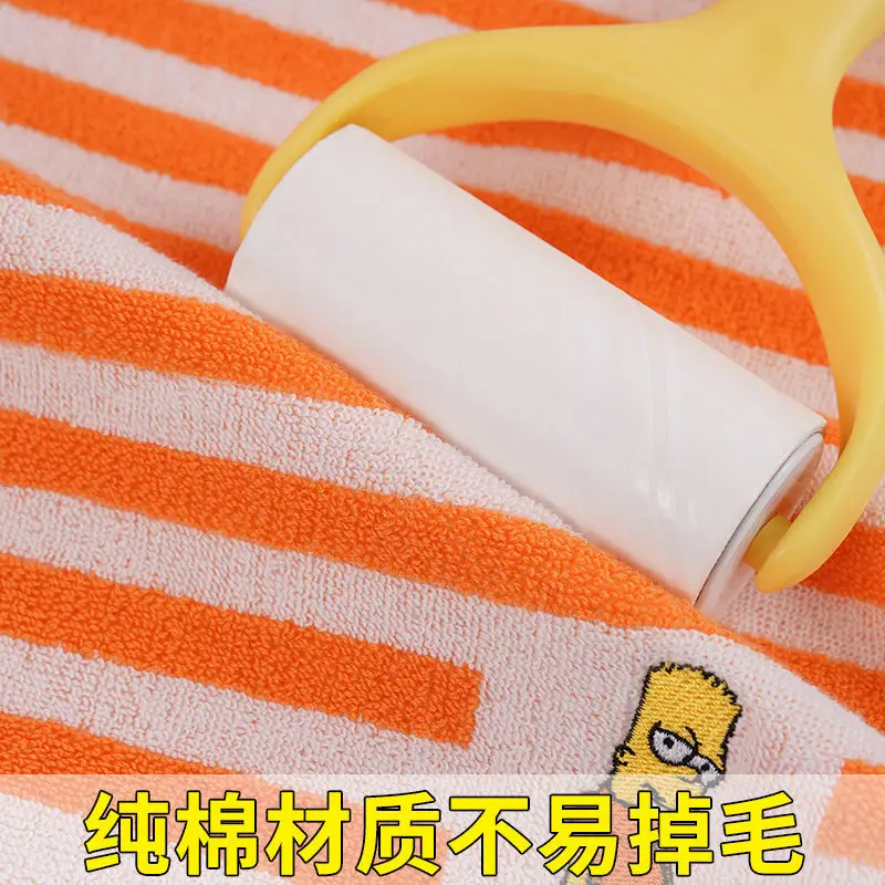 72X34cm The S-Simpsons Cotton Towel Cute Bath Towel Super Soft Home Bathroom Washing Hand Face Towel