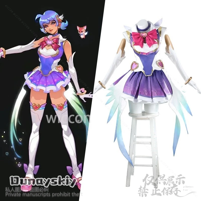 Kiriko Cosplay Anime Game Watchh2 Costume Magic Girls Fantasia Sailor Suits Y2K Sweet Kawaii Lolita Uniform Wigs Girl uniformd