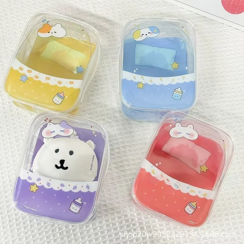 Evelyn Original 10cm Dreamy Bedtime Pouch for Kids - PVC Sun Protection, Cotton Doll Nunu Body Use, Stroller and Walking Bag