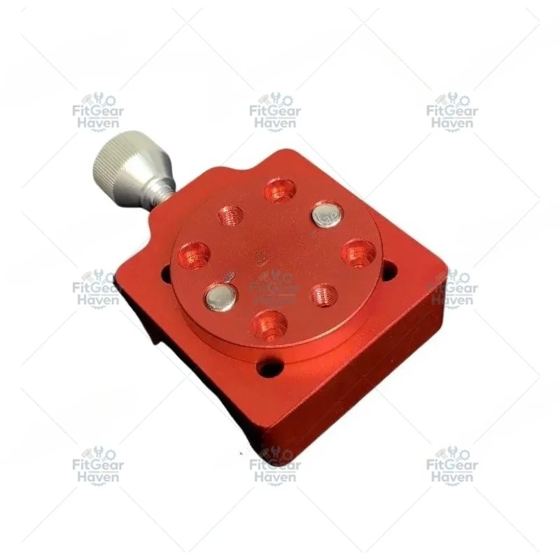 Equatorial Mount Modification Component  Non-destructive Locking Pigeon Tail Slot with Adapter Disc