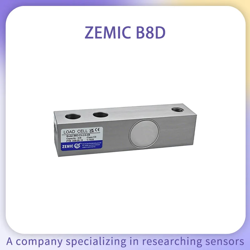 

ZEMIC B8D-C3 3T 5T Load Cell Sensor Stainless Steel Weighing Sensor Weighbridge Sensors Material Filling Tower Reaction Kettle