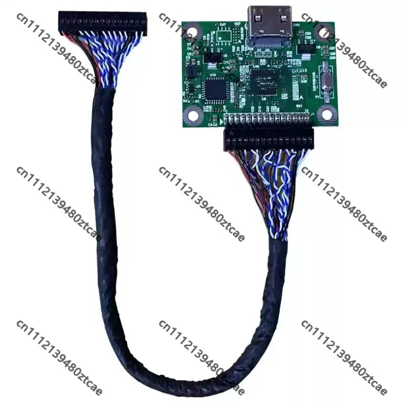 LVDS to HDMI Converter Board,DIY Accessory for Commercial Display Driver Board,Max 1080P Resolution
