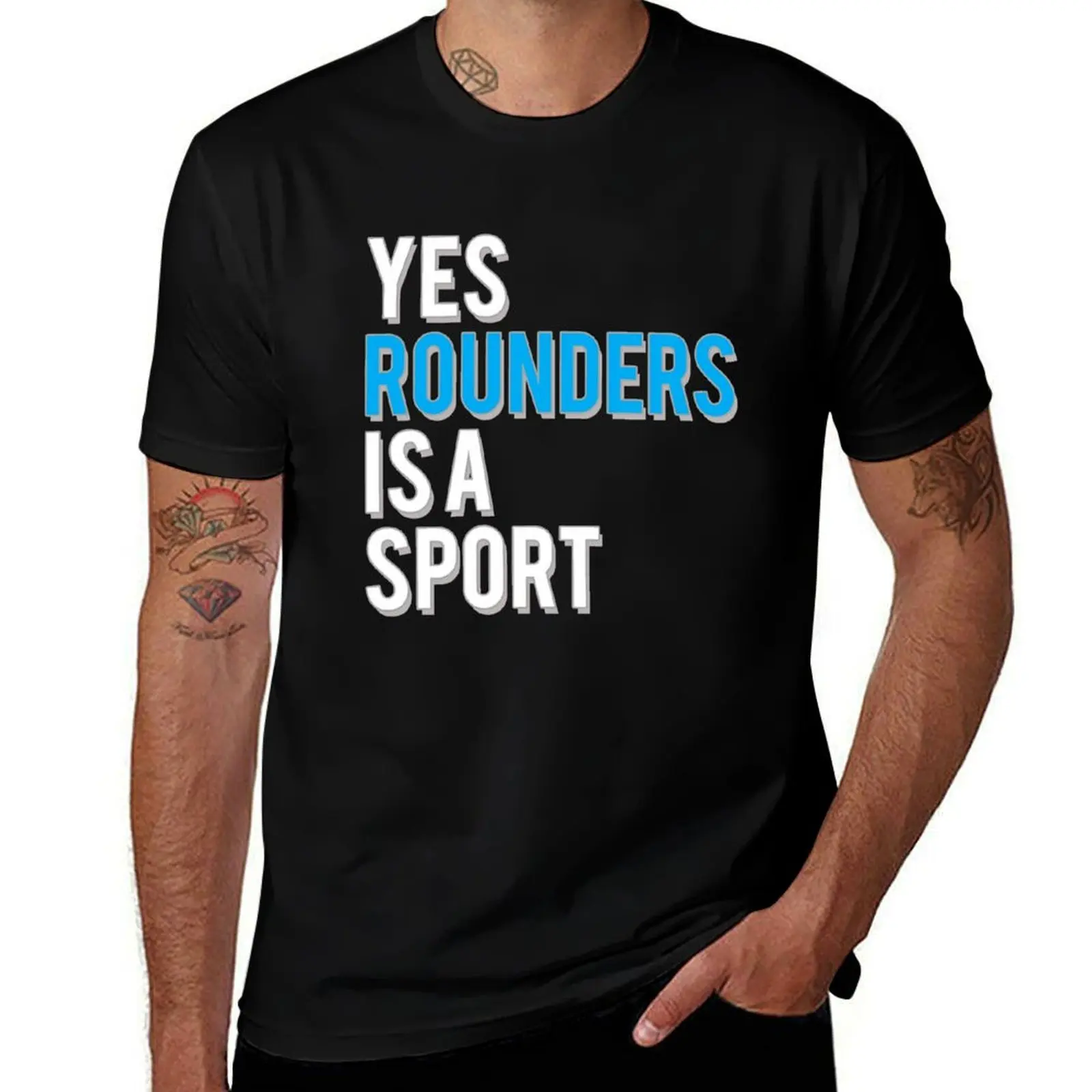 

Yes Rounders is a Sport T-Shirt t shirt men 100% cotton luxury brand man t shirts high quality luxury brand T-Shirt