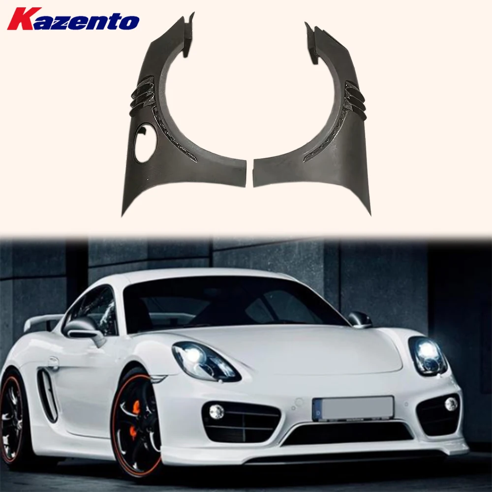 

Для Porsche 981 2Dr частичное карбоновое крыло в стиле KZ, пара передних боковых вентилируемых крыльев