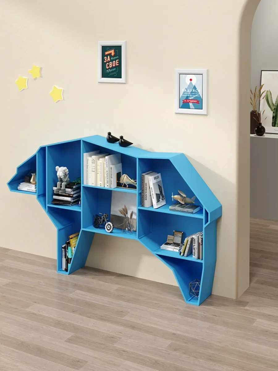 Estante de Elefante Criativa para Crianças, Brinquedos Infantis, Prateleira de Livros, Sala de Leitura, Modelagem Animal, Armário de Personalidade