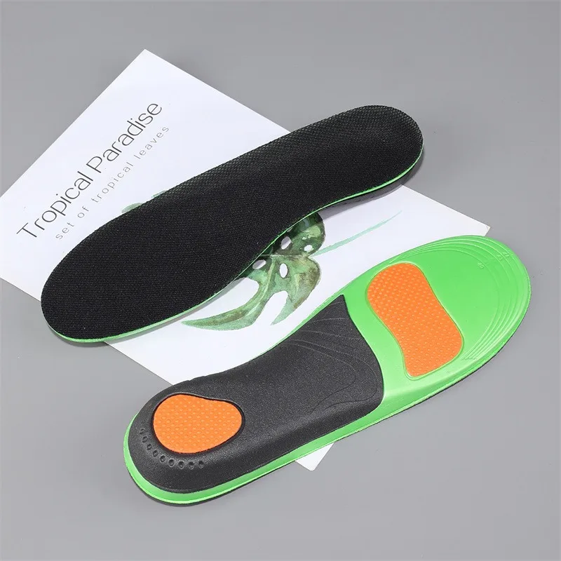 Arch Support Orthopedic Insoles for Flat Feet Shock Absorbing Sports Inserts Durable Wear Resistant Shoe Pads Men Women