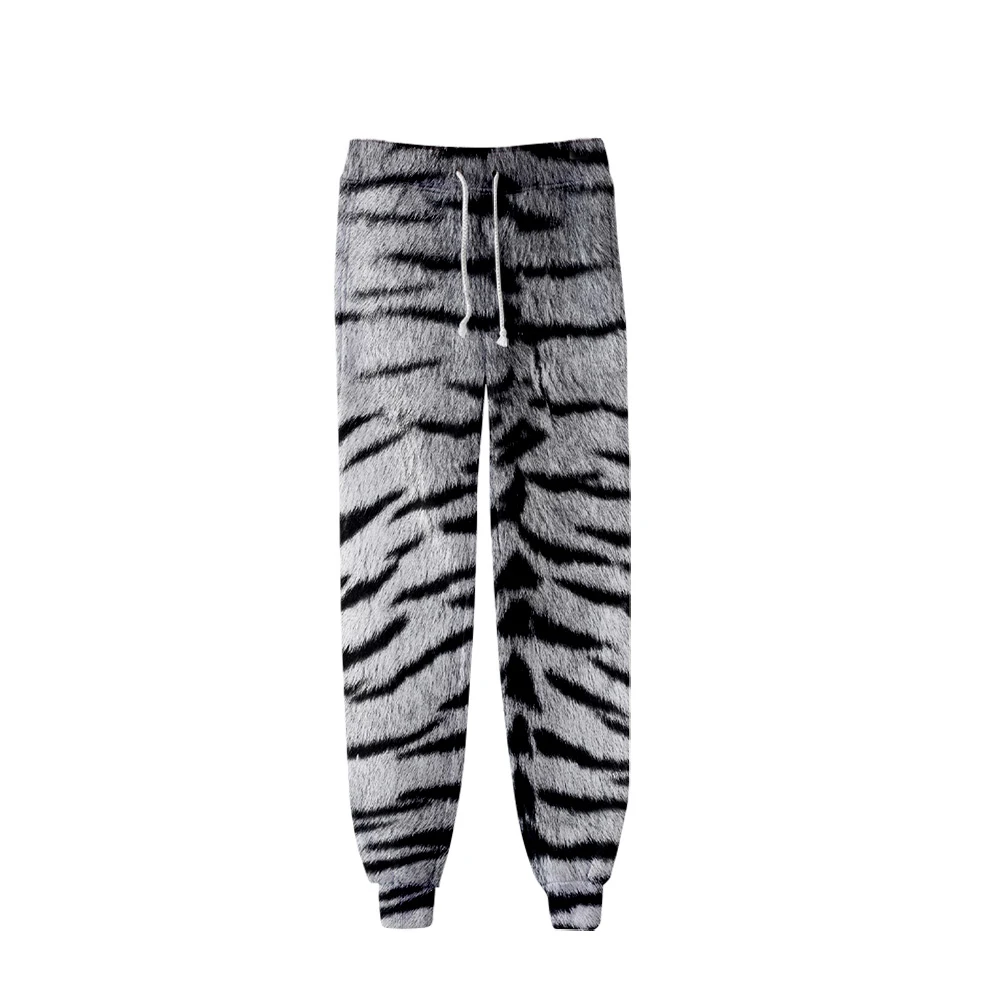 Nuovi pantaloni della tuta tigre animale Camo Y2k pantaloni uomo 3D stampato Streetwear Jogger felpe con cappuccio per uomo Casual pantaloni da