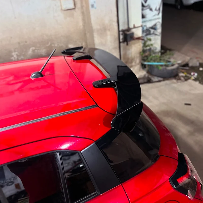 Roof Rear Spoiler Wings For Suzuki Hatchback Swift Baleno Ignis Celerio Alto ABS Plastic Trunk Tail Lip Body Kit Accessories