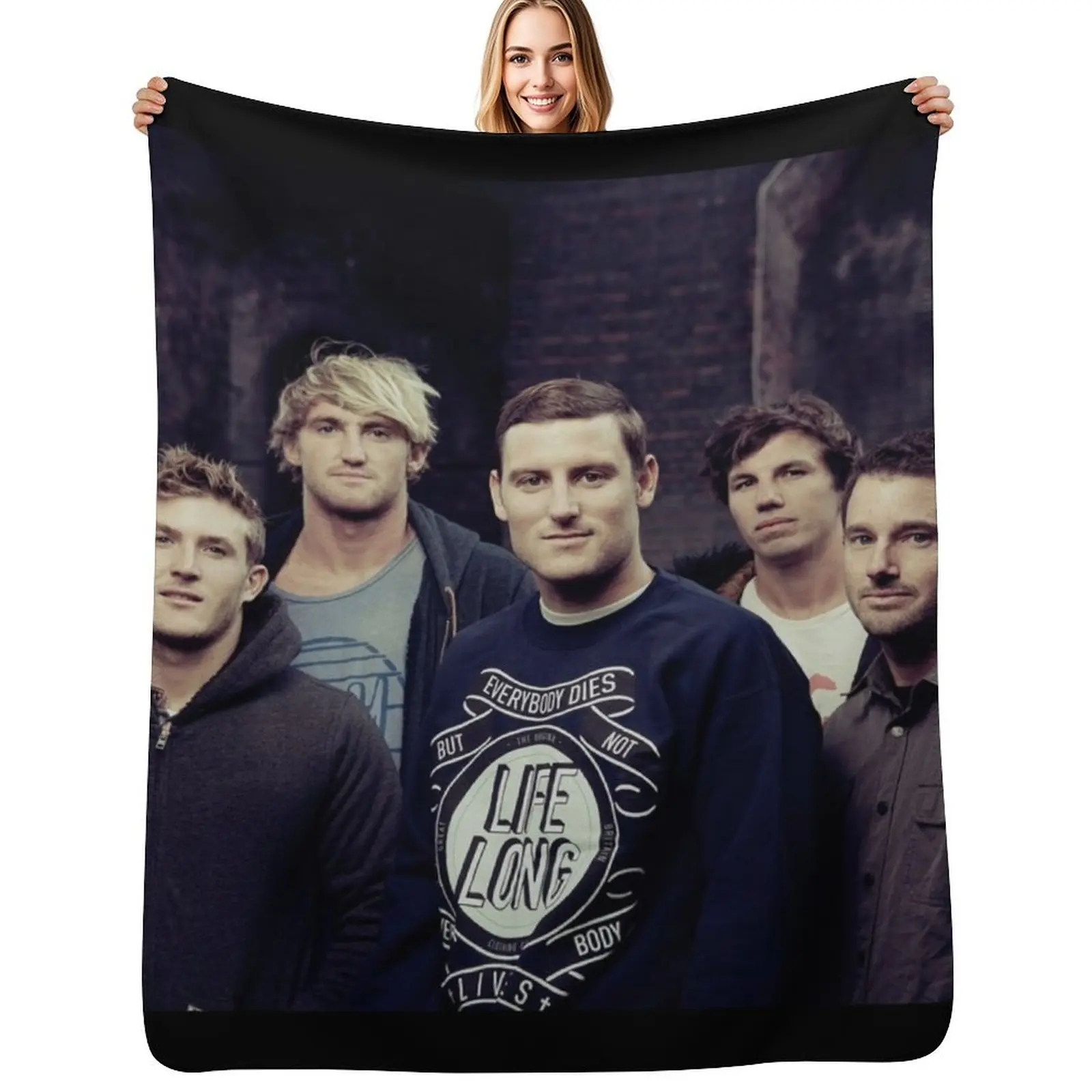 Parkway drive Throw Blanket cosplay anime Loose warm for winter for winter For Sofa Thin Bed Blankets