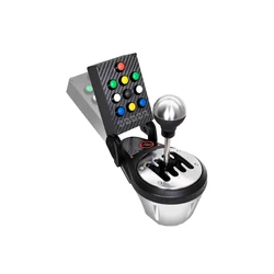 PC Carbon Fiber Panel Center Console Box Plug and Play for Thrustmaster TH8A Gear Shifter Simulated Racing Accessories