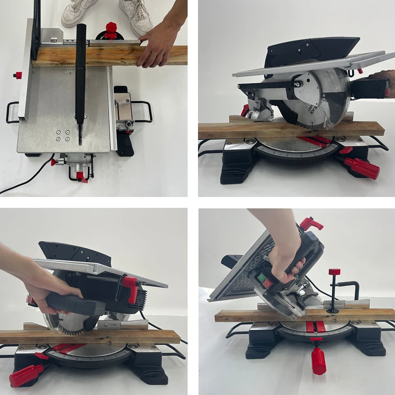 Small table saw, oblique cut saw, dual-use composite saw, 8-inch 10 inch multifunctional high-precision saw