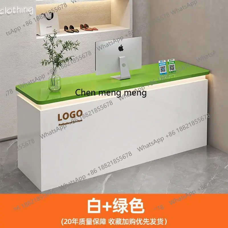 متجر أمين الصندوق، بسيط وحديث، صالون تجميل، ملابس، خزانة حلاقة، مكتب استقبال للشركة #2