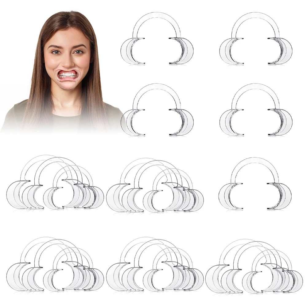 

C-образный ретрактор для отбеливания зубов, одноразовый стоматологический открывалка для рта, стоматологический ретрактор для щек для губ для вызова каппа