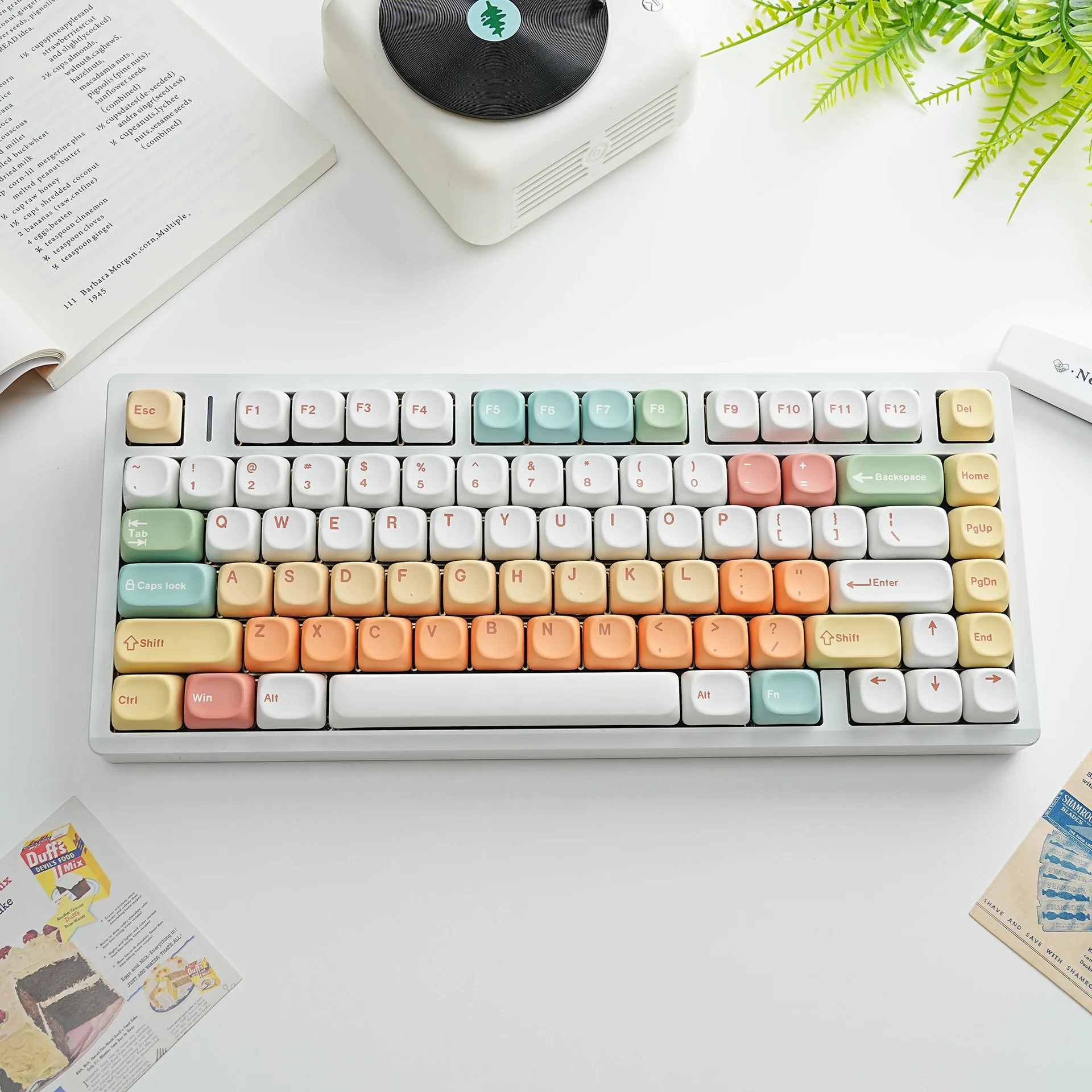 MOA Profile PBT Key CapsMechanical Keyboard Keycap ISO 7U Spanish French Russian German Abnt2 Korean UK Japanese MOA Keycaps