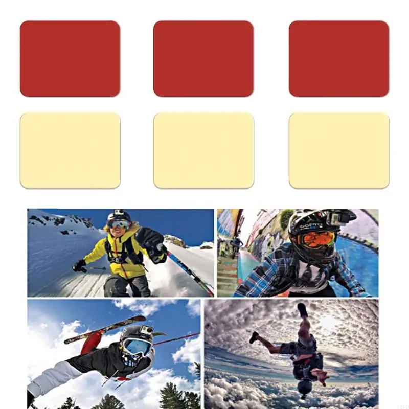 

Heat Resistant Double Side Adhesive Mounting Tape Pads For Action Cameras With Strong Bonding Strength Easy Installation