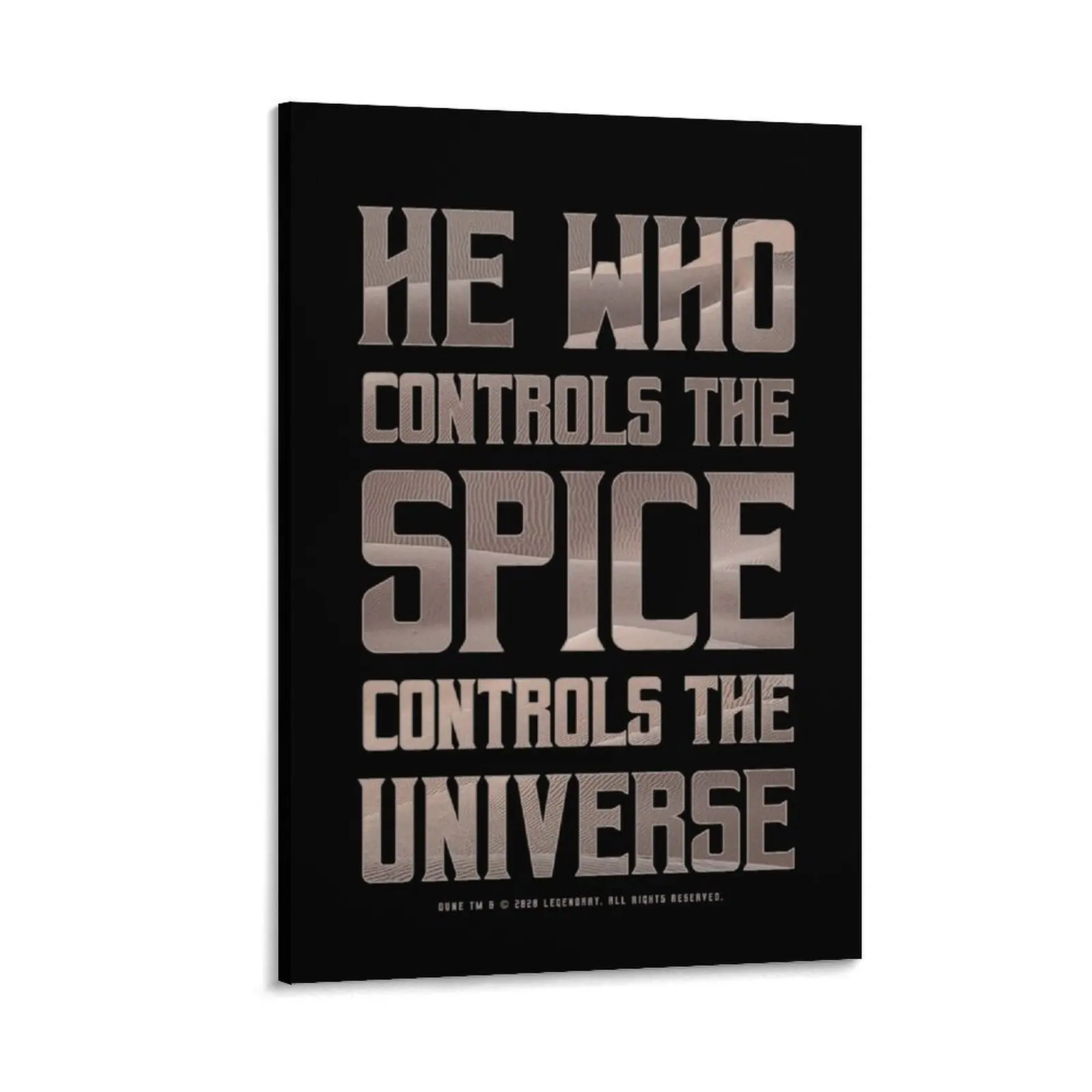 

Dune - He who controls the Spice controls the universe (Light) - Canvas Painting aesthetic room decoration