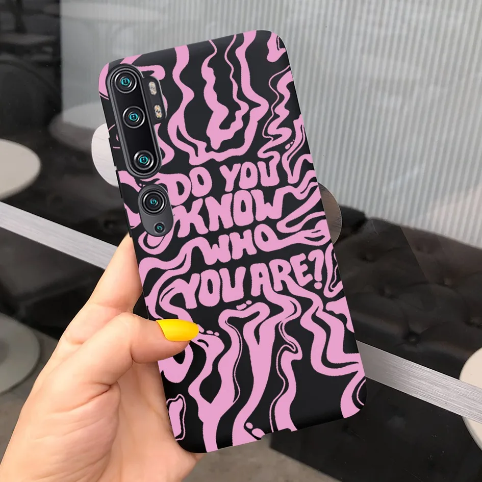 For Xiaomi Mi Note 10 Case Mi Note 10 Pro Funda Cute Cartoon Cow Painted Soft Slim Cover For Xiaomi Mi CC9 Pro MiNote10 Pro Case