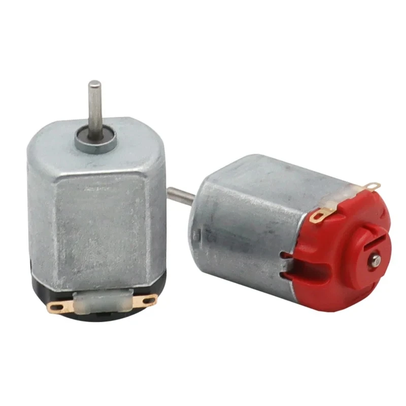 Micro Moteur Miniature à Quatre Roues de 3V CC 130, 5 Pièces, Petit pour Bricolage, Jouets Électriques, Expériences Scientifiques