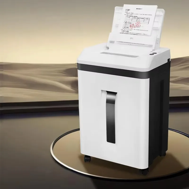 

Fully Automatic Paper Feeding Shredder 4-level Confidential Office Paper Shredder 18L Electric File A4 Paper Shredder