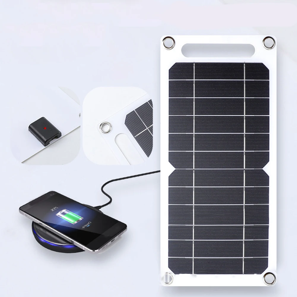 10W 5V Flexible Solar Panels For Mobile Phone Chargers And Outdoor Solar Kits Solar Panel Backpack Solar Charger