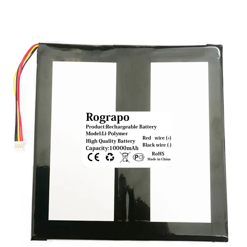 Новый 3,7 V 10000mAh Irbis TW 30120146 планшетный ПК аккумулятор 5 проводной разъем