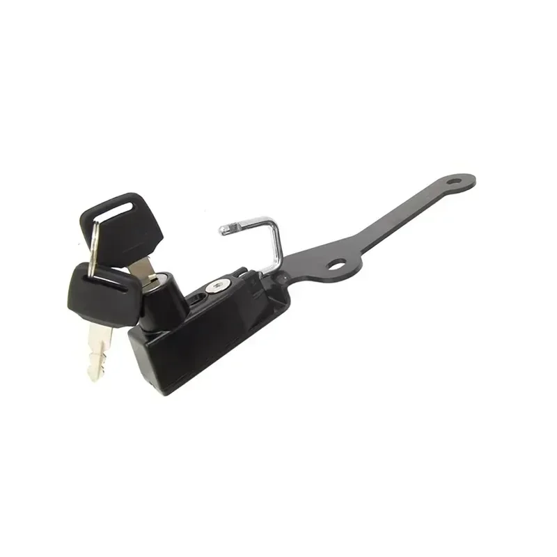 يصلح ل النمر 660 النمر الرياضة 660 2022-Tiger660 خوذة قفل دراجة نارية الملحقات خطاف معدني مكافحة سرقة خوذة قفل الأمان #2