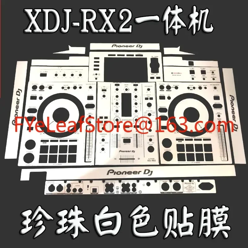Skin Pioneer XDJ-RX3 Film XDJ-RX2 ملصق حماية وحدة تحكم DJ الرقمية المتكاملة محيطي كامل متعدد الألوان