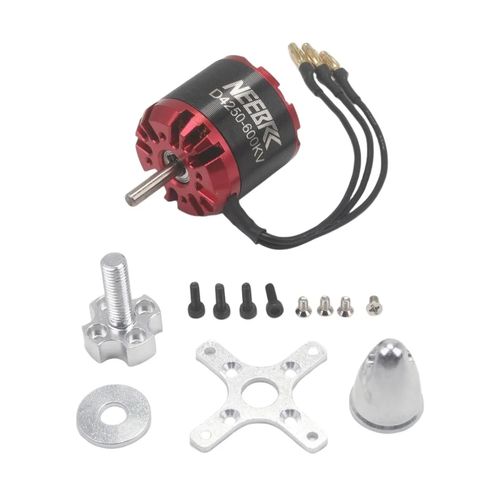 D4250 3S-7S 600KV/800KV Outrunner Brushless Motor for FPV Racing Drone Fixed Wing Helicopter with Mounting Kit