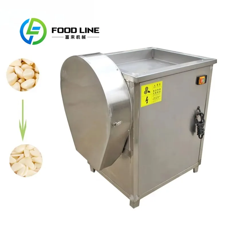Easy to Operate Garlic Slicer Machine Automatic Onion Slicer Machine Commercial Automatic Garlic Ginger Cutting Slicing Machine