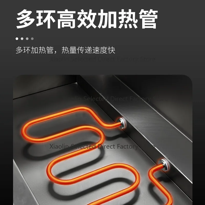 Multi-size Insulated Soup Pool Commercial Countertop Soup Warmer Temperature Controlled Catering Warming Equipment